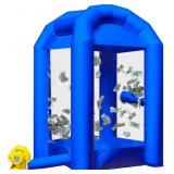 $339 Inflatable Cash Cube Booth with Blower 8.2x5.
