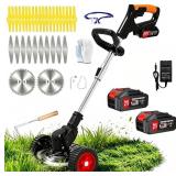 $70 Cordless Weed Wacker Electric Eater Battery Po