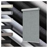 $76 100% Blackout Roller Shades, Free-Stop Cordles
