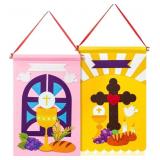 First Communion Banner Kit - 2 Pack DIY 1st