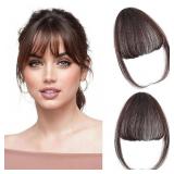 Clip in Bangs 100% Real Human Hair, Fake Bangs Hai