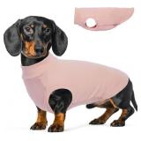 Dog Fleece Vest - Pink, XXL - Sleeveless Lightweig