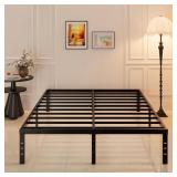 $70 Maenizi 14 Inch Metal Bed Frame Queen Size No