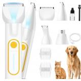 Dog Paw Trimmer, Low Noise Paw Hair Trimmer for Do