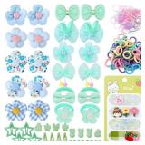 400 Pcs Baby Girls Hair Accessories Set,Baby Girls