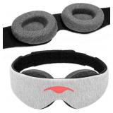Sleep Mask - 100% Light Blocking, Adjustable