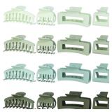 Hair Claws 16 Pcs Hair Clips for Women Thin Thick