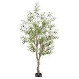 Artificial Olive Tree 6ft -Tall Fake Potted Olive