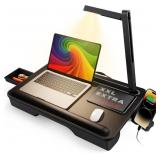 $70 Lap Desk with LED Light, Portable Laptop