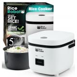 Rice Robot Personal Rice Cooker, PFAS-free, Nonsti