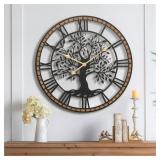 $120 Micasso Battery Operated Wall Clock: 30 Inch