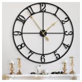 $150 40 Inch Extra Large Wall Clock, Decorative