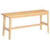 39.3' Bamboo Dining Bench, Farmhouse Table Bench,