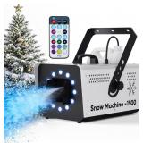 1500W Snow Machine for Outdoors and Indoors