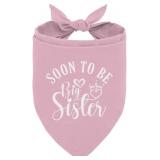 Big Sister Dog Bandana, Pregnancy Announcement, Pi