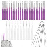 40pcs Shower Head Cleaner Tools, 2 Designs Shower