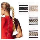 4PCS Sport Hair Ties for Women 30' Sport