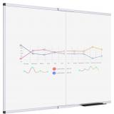 VIZ-PRO Magnetic Foldable Whiteboard, 48 x 36 Inch