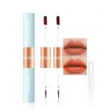 2Pcs Matte Lip Stain Peel Off Lip line Tattoo, Pee
