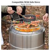 Campfire Grill Grate Top Shield for Solo S