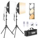 $70 Softbox Photography Lighting Kit, 16' x 16' Pr
