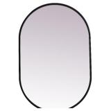 $120 Elegant Decor 20x30 Oval Modern Mirror