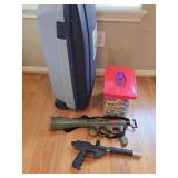 Cra-Z-Art Storage Tub, Bazook-9 Launcher & Toy