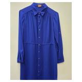 White House Black Market Royal Blue Long-Sleeve