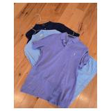 Set of 3 Polo Ralph Lauren Men's Premium Polo