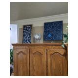 3-Piece Ceramic Head Vase, Home Decor Lot