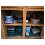 Large Lot of Assorted Plastic Food Storage
