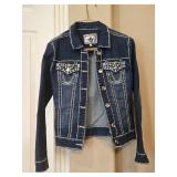 Miss Chic Women's Denim Jacket - Size Small