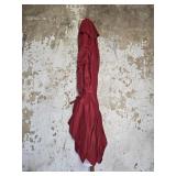 New Large Red Outdoor Patio Market Umbrella
