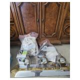 Vintage 3-Light Vanity Fixture Leviton Wall Plates