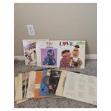 Vintage Children's Vinyl Records & Sesame Street