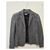Elegant Women's Structured Gray Blazer / Suit
