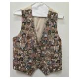 Vintage Style Women's Tapestry Vest