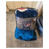 NFL Houston Texans Royal Plush Fleece Blanket &