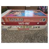 Vintage Board Games Variety Lot - Monopoly, Pay