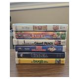 Vintage Disney & Family Family VHS Movies Lot of 6