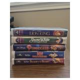 Vintage Disney & Family Family VHS Movies Lot of 5