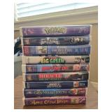 Vintage Children's & Family VHS Movies Lot of 9