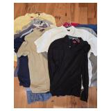 Huge Lot of 21 Men's Premium Polo Shirts
