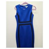 NWT Calvin Klein Royal Blue & Black Colorblock