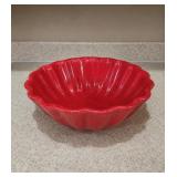 Cerutil Portugal Stoneware Fluted Serving Bowl -