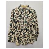 Leopard Animal Print Button-Up Long-Sleeve
