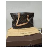 Louis Vuitton Monogram Canvas Tote Bag