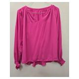 Elegant Women's Contemporary Blouse - Size Small