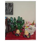Cactus Light Up Signs Unicorn Piñatas Party Decor