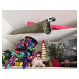 Christmas String Lights, Decor & Camp Chairs